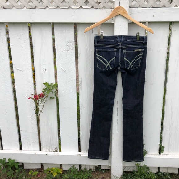 William Rast Sadie straight leg jeans 23 - Picture 5 of 6